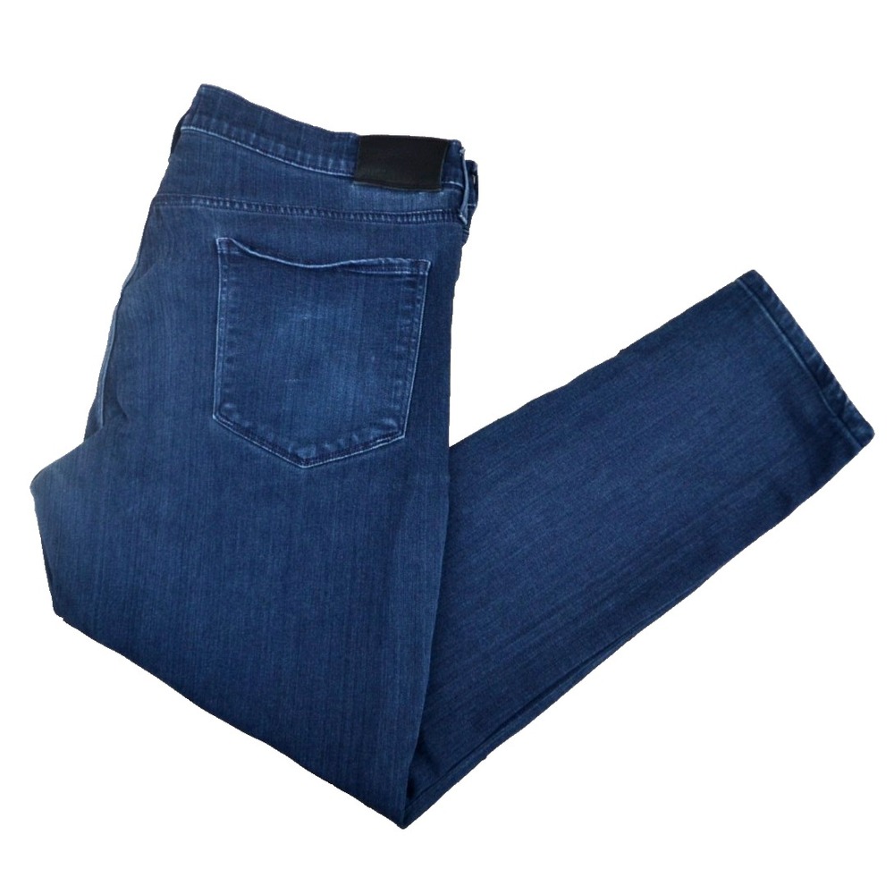 PAIGE DENIM Men's Lennox Slim Tapered Fit Jeans SIZE 38/28 Dark Wash